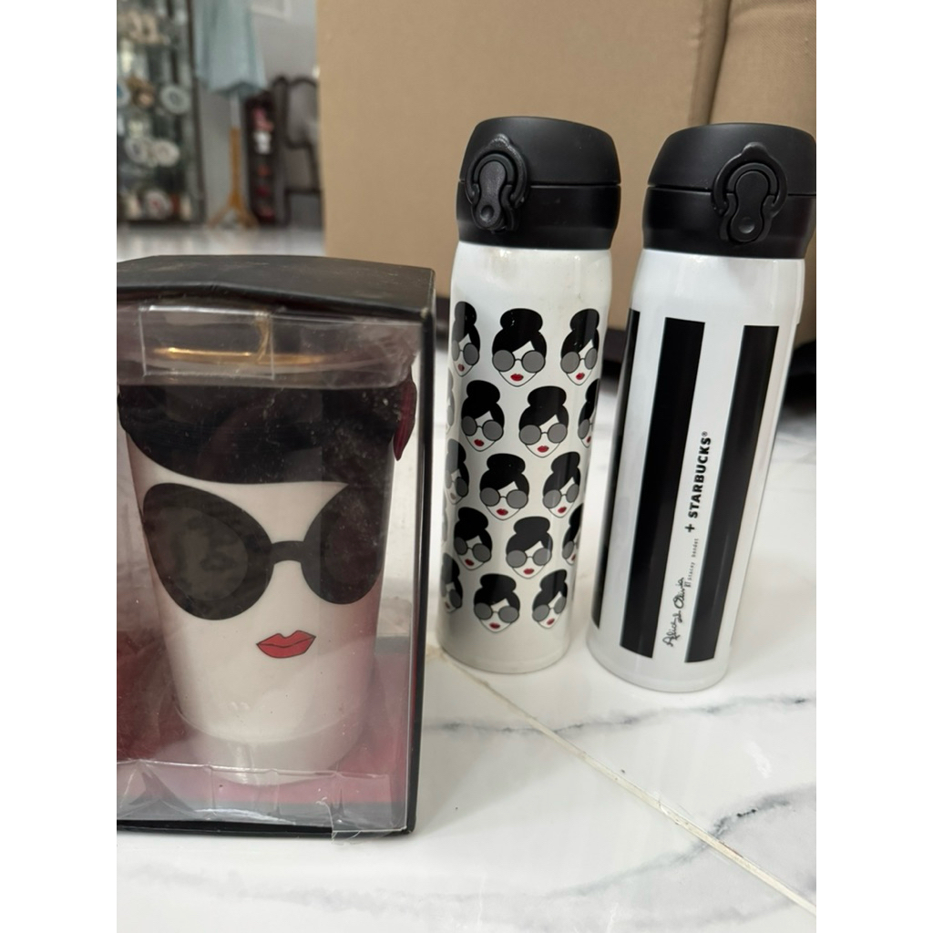 ORIGINAL STARBUCKS Alice Olivia tumbler mug