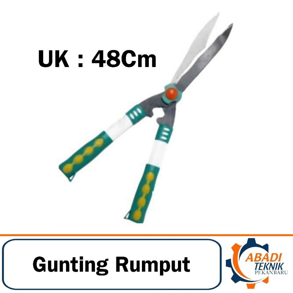 Gunting Potong Rumput Tajam Besar Pagar Tanaman Dahan Bunga Daun 48Cm