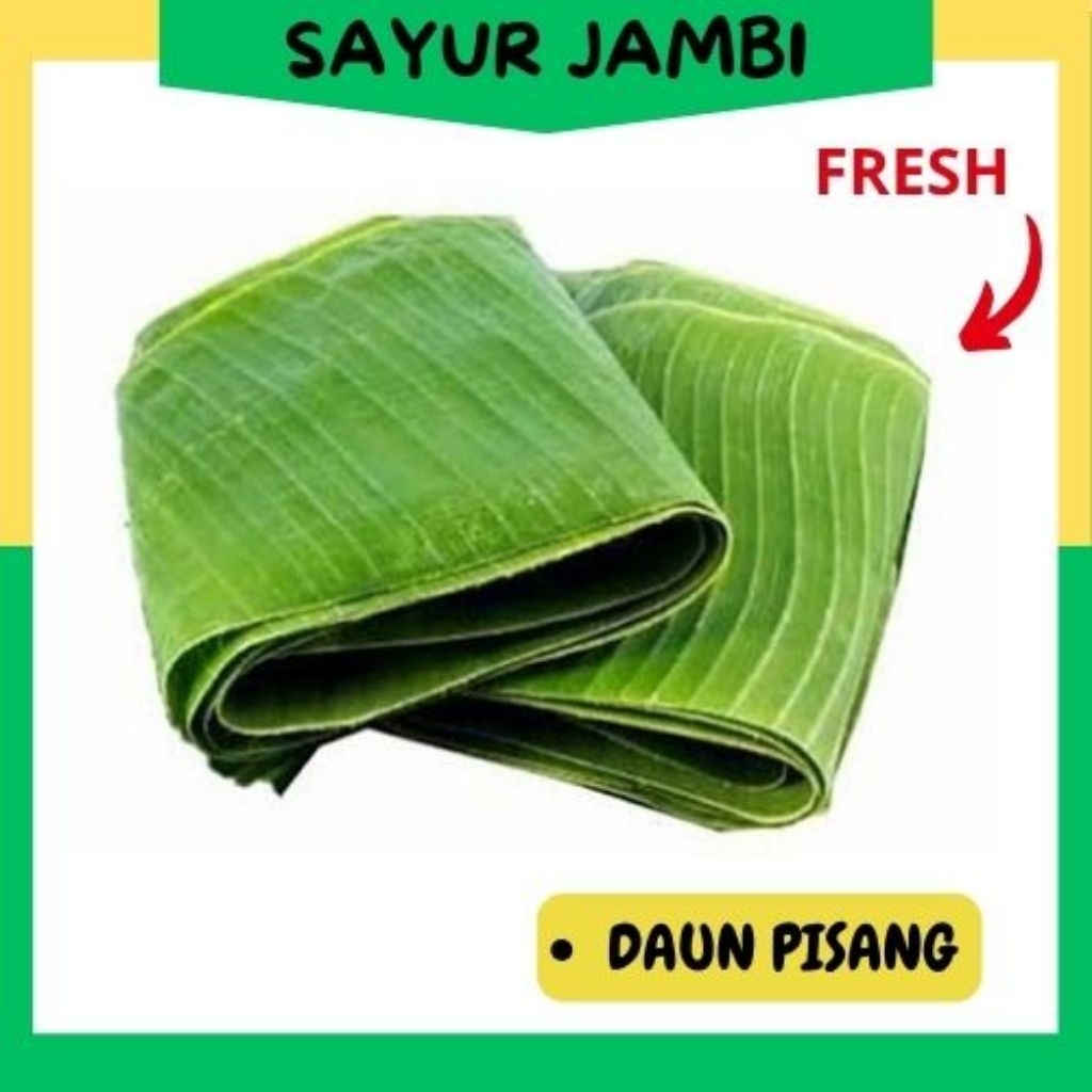 

INSTAN Daun Pisang/ikat~sayurjambi