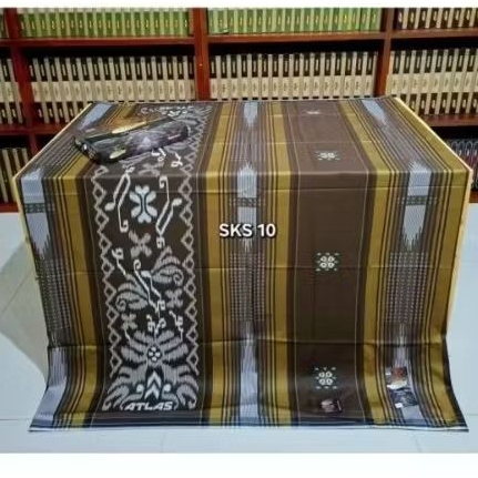 SARUNG ATLAS PREMIUM JAGUAR SONGKET TIMBUL