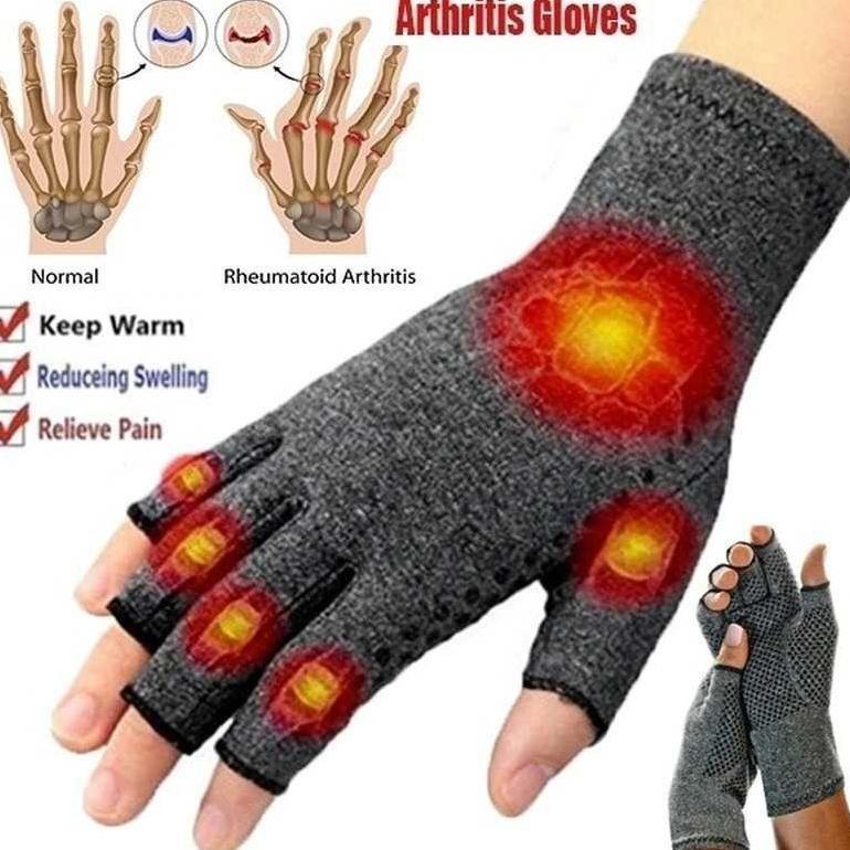Promo sarung tangan terapi arthritis glove radang sendi nyeri sendi jari tangan kaku dan sakit AMPUH