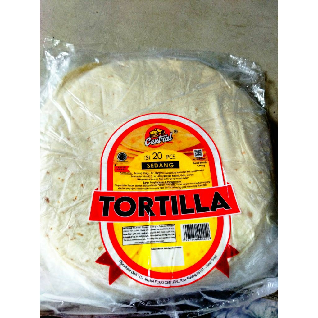 

tortila besar ukuran 24cm