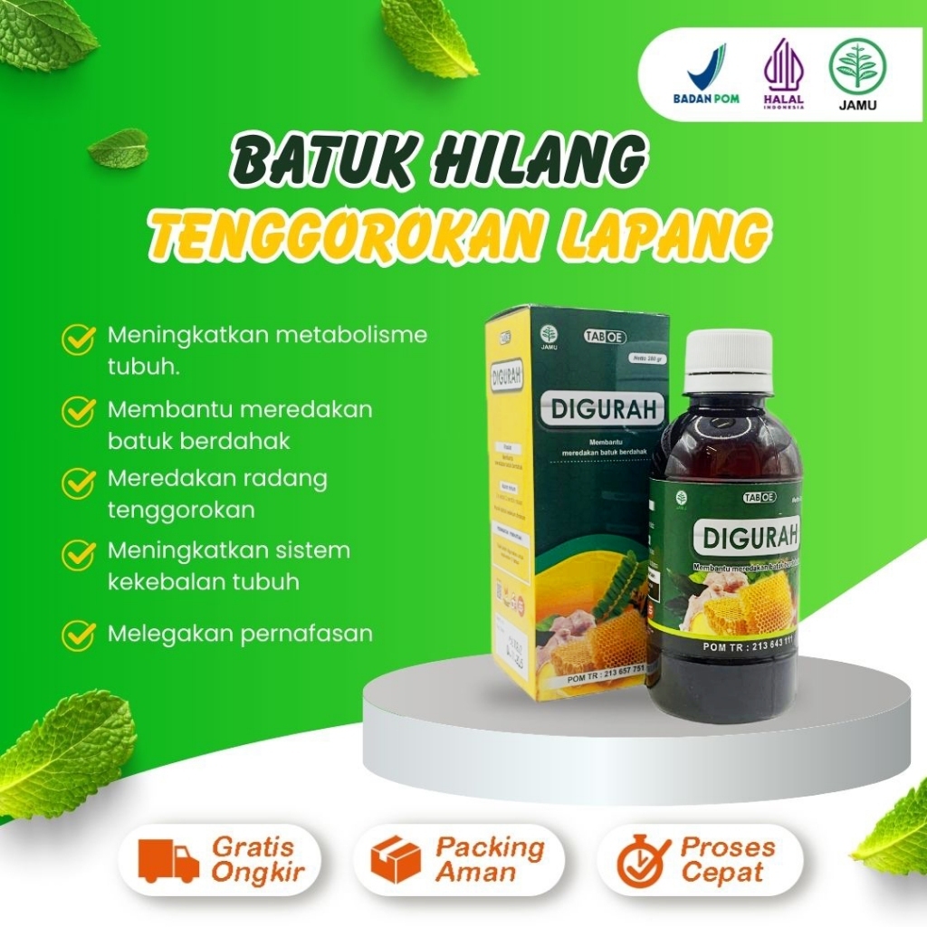 

Madu Digurah Herbal Sinusitis Dan Gangguan Pernafasan