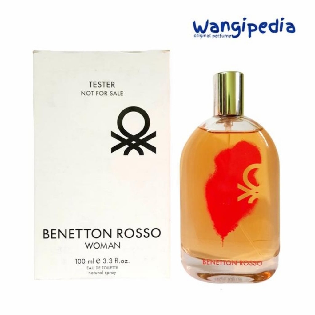 Parfum Original Wanita Benetton Rosso Woman by Benetton