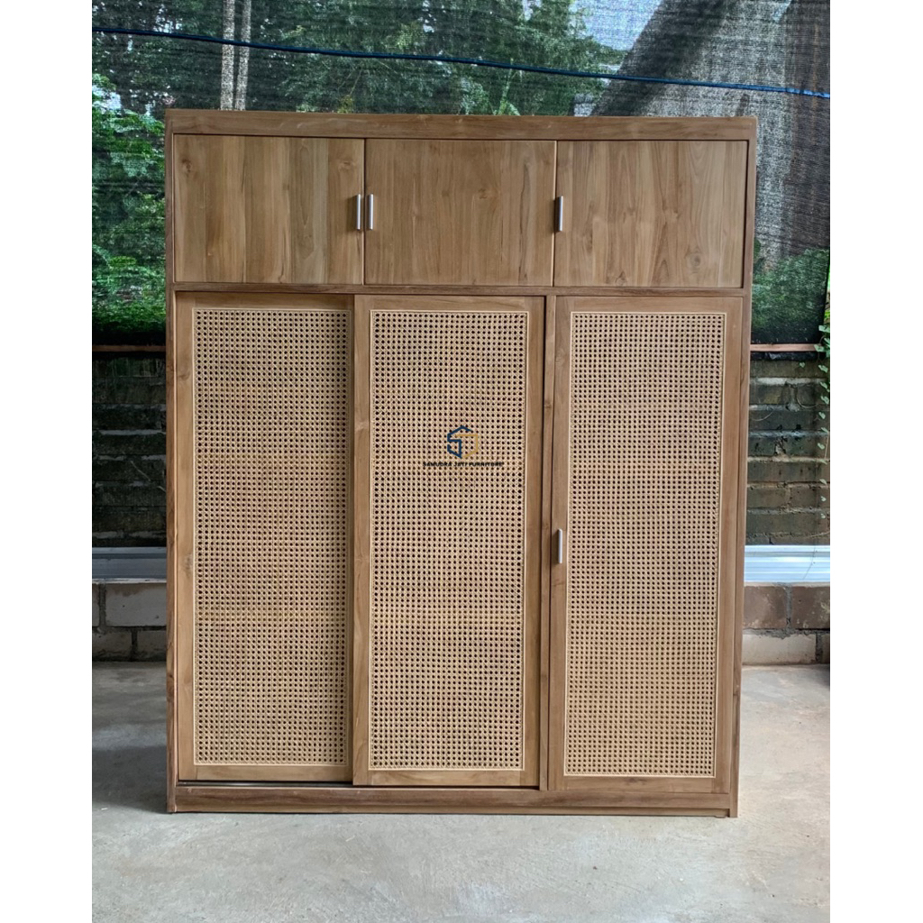 almari kayu lemari kayu jati lemari rotan lemari baju kayu jati lemari minimalis kayu jati