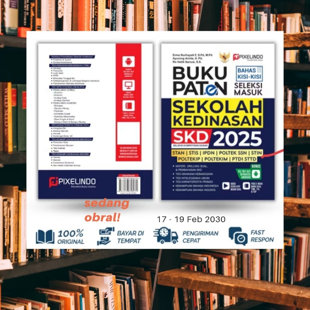 BUKU PATEN SEKOLAH KEDINASAN SKD 2025