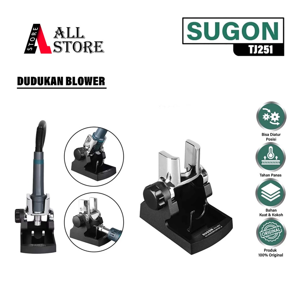 SUGON TJ251 DUDUKAN GAGANG BLOWER ORIGINAL - Dudukan Blower Hot Air Gun SUGON 858 series, 868 series
