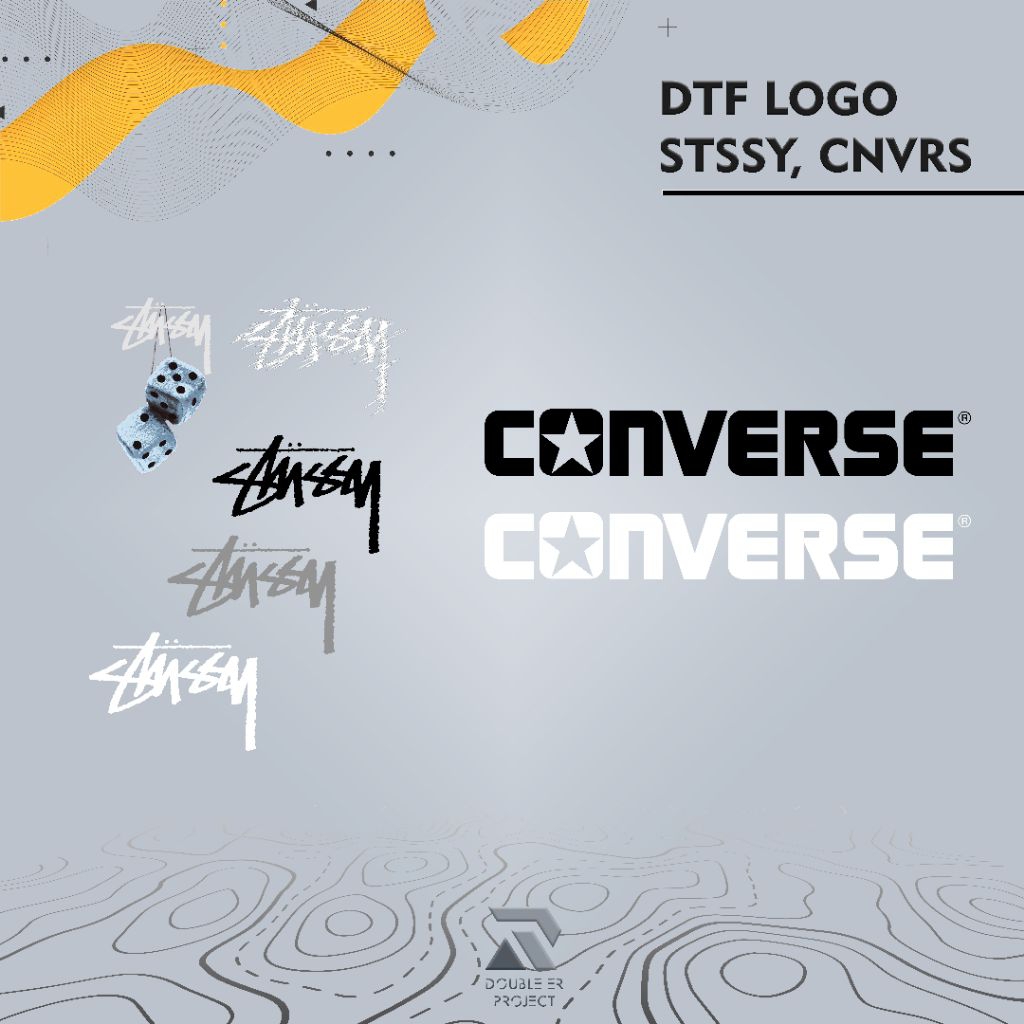 

Stiker Sablon DTF Logo Stussy