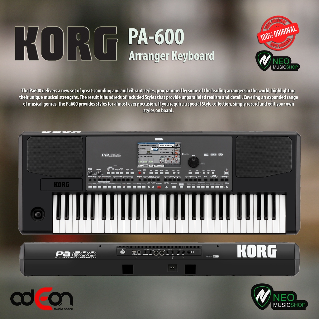 KORG PA600 / KORG PA-600 Keyboard Arranger