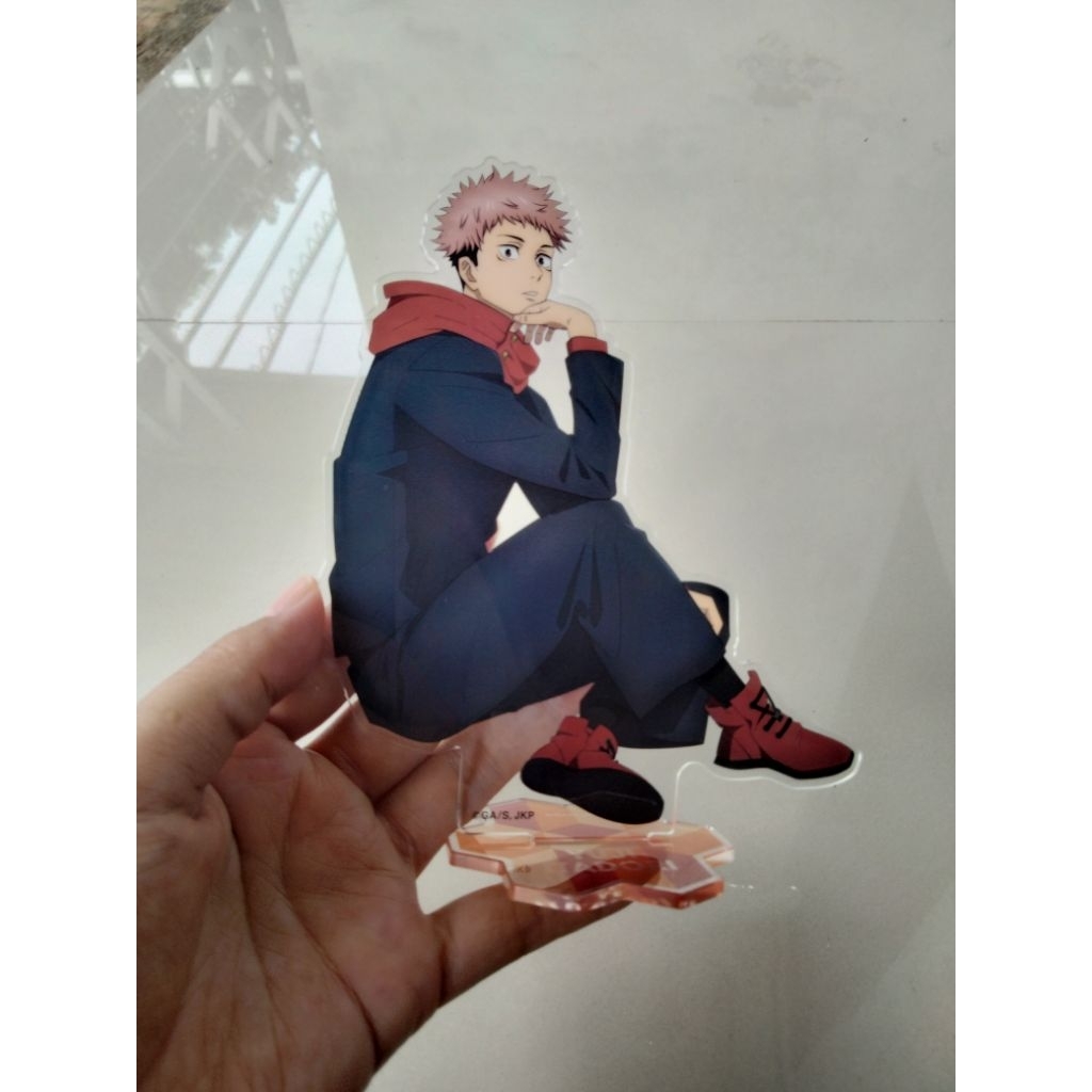 acrylic standee yuuji itadori jujutsu kaisen official merch ( ready stok )