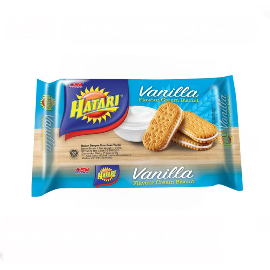 

Hatari Vanilla Cream Biscuit 190 gr