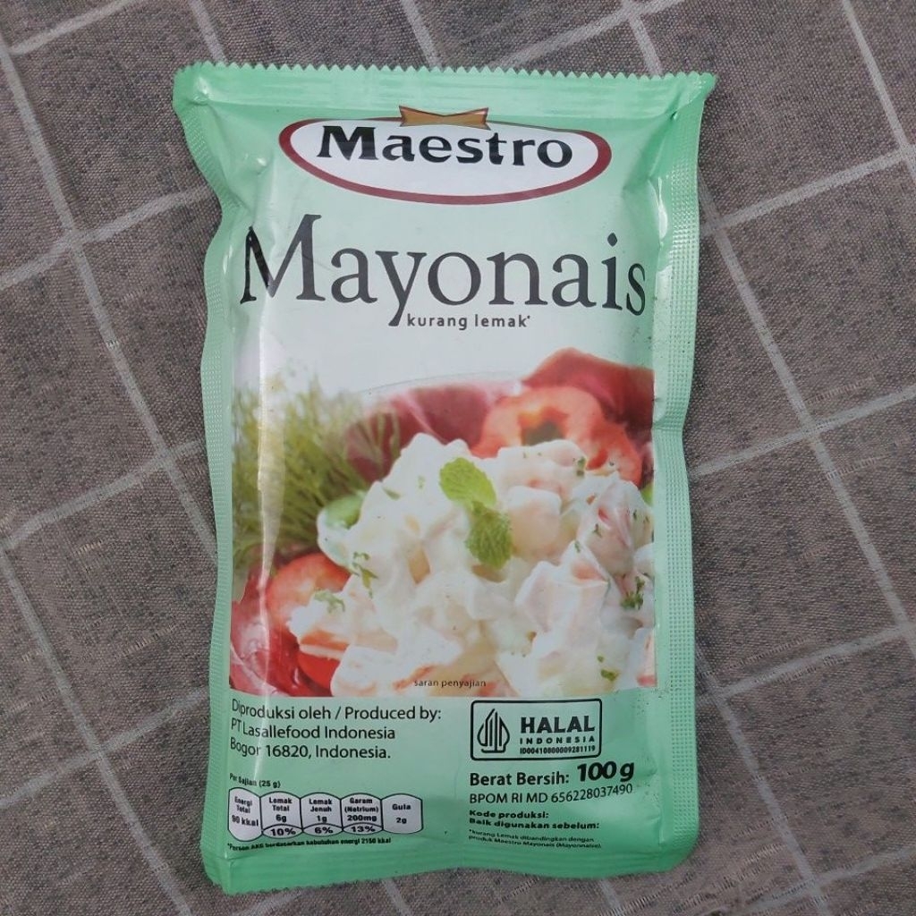 

maestro mayonais 100g murah enak