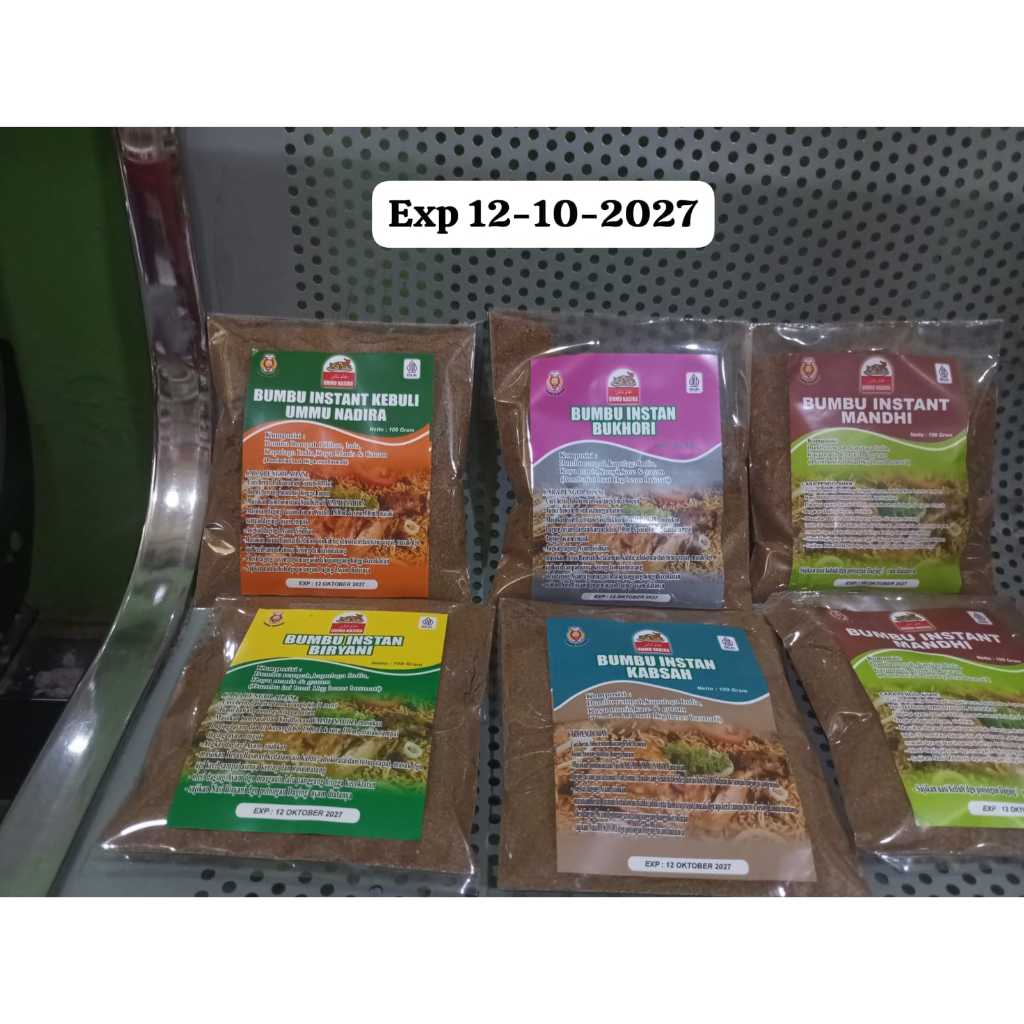 

BUMBU INSTAN NASI KEBULI ORIGINAL ISI 100 GRAM UMMU NADIRA