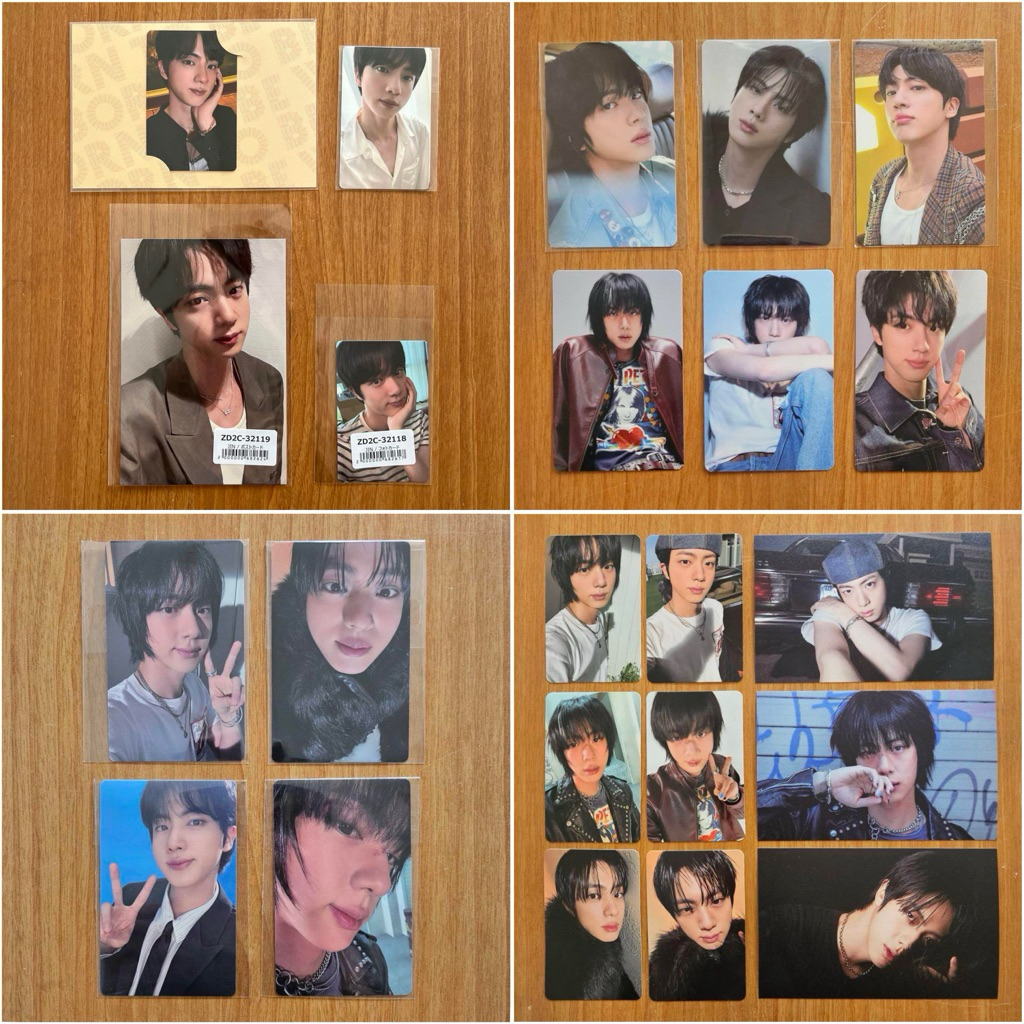 Jin - Echo Japan Lucky Draw Korea JPFC UMS Weverse Happy Album POB Benefit Photocard