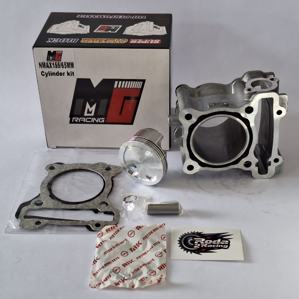 BLOK SEHER BORING PAKET BORE UP Yamaha NMAX / AEROX + Ring RIK 65 MM