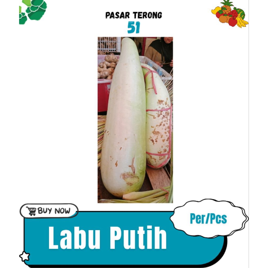 

Labu Putih Makassar 25.000