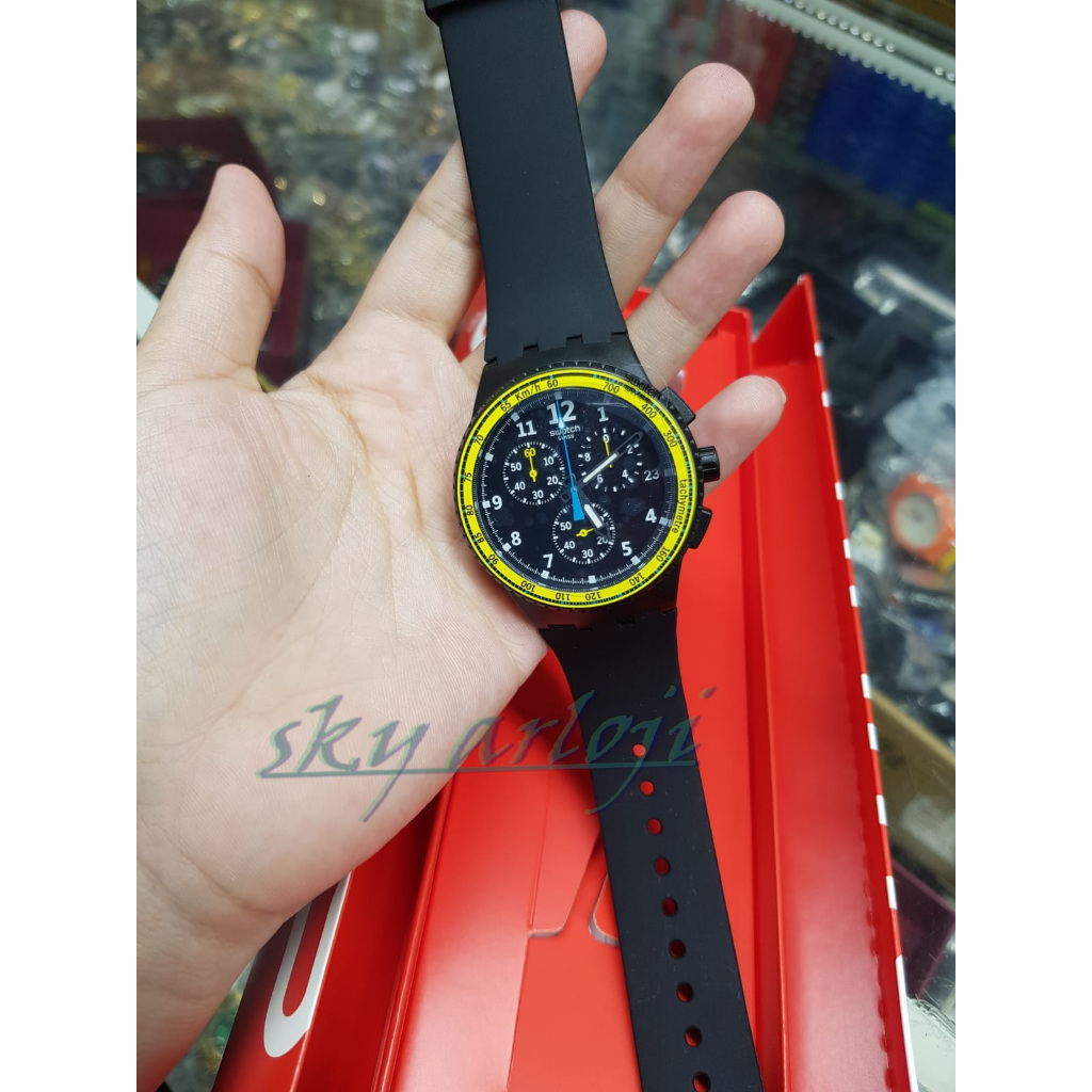 SWATCH SUSB404 Sifnos Jam Tangan Pria 100% Original Chronograph
