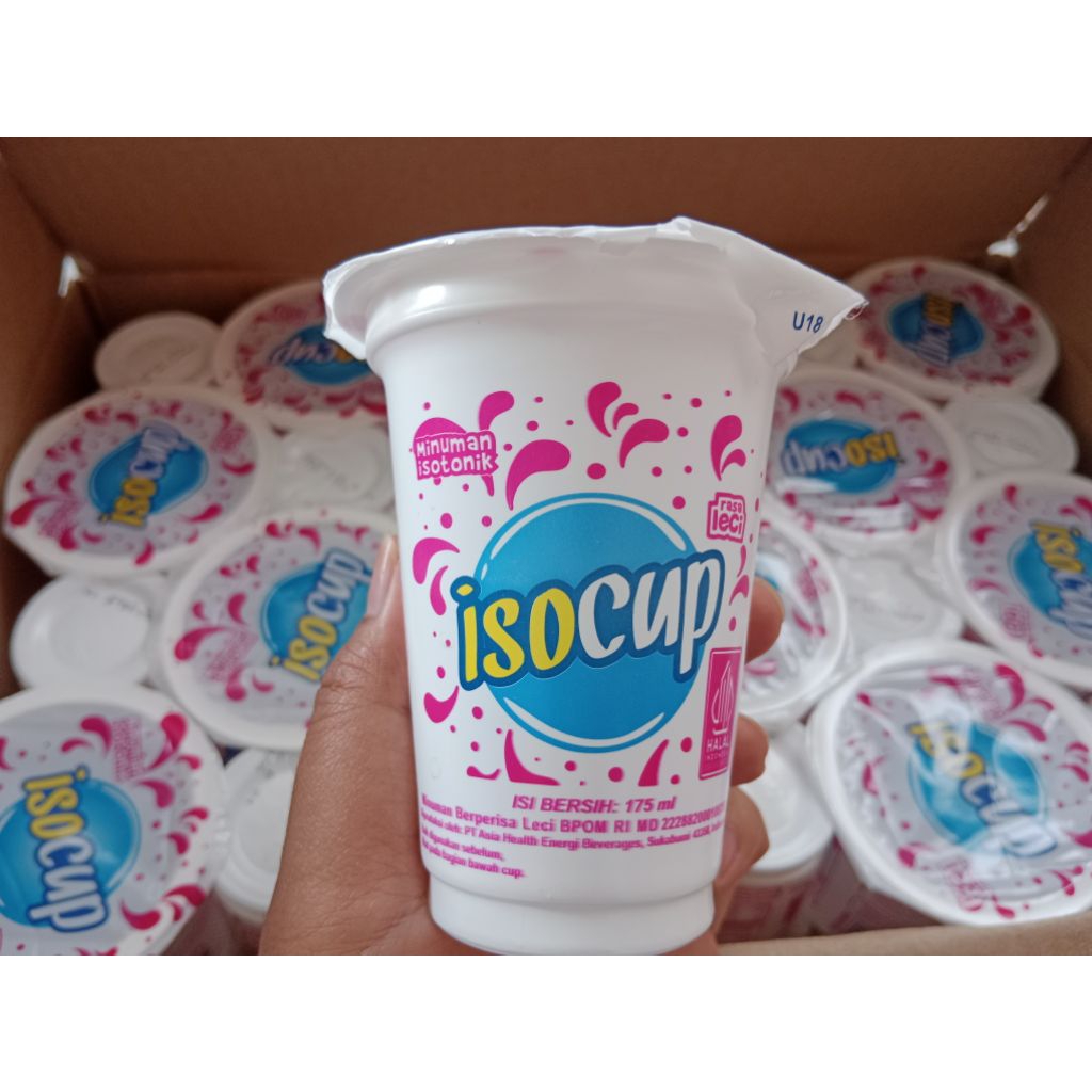 

ISOCUP LECI 1 karton EXP BULAN FEBRUARI 2026 ISI 24PCS