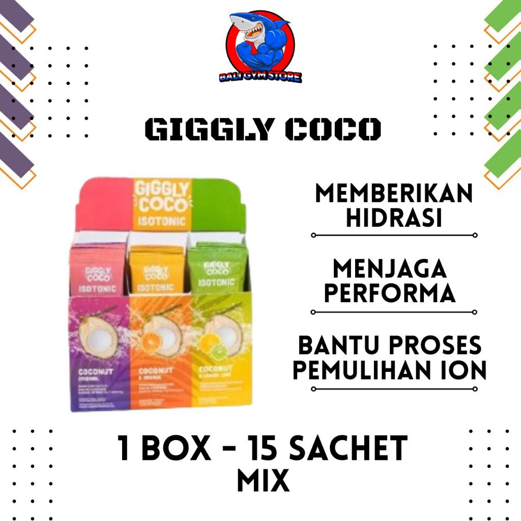 

GIGGLY COCO 1BOX - 15 Sachet Mix