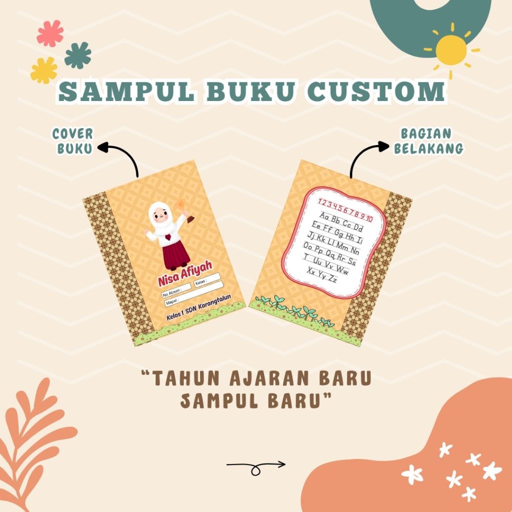 

SAMPUL BUKU COKLAT CUSTOM
