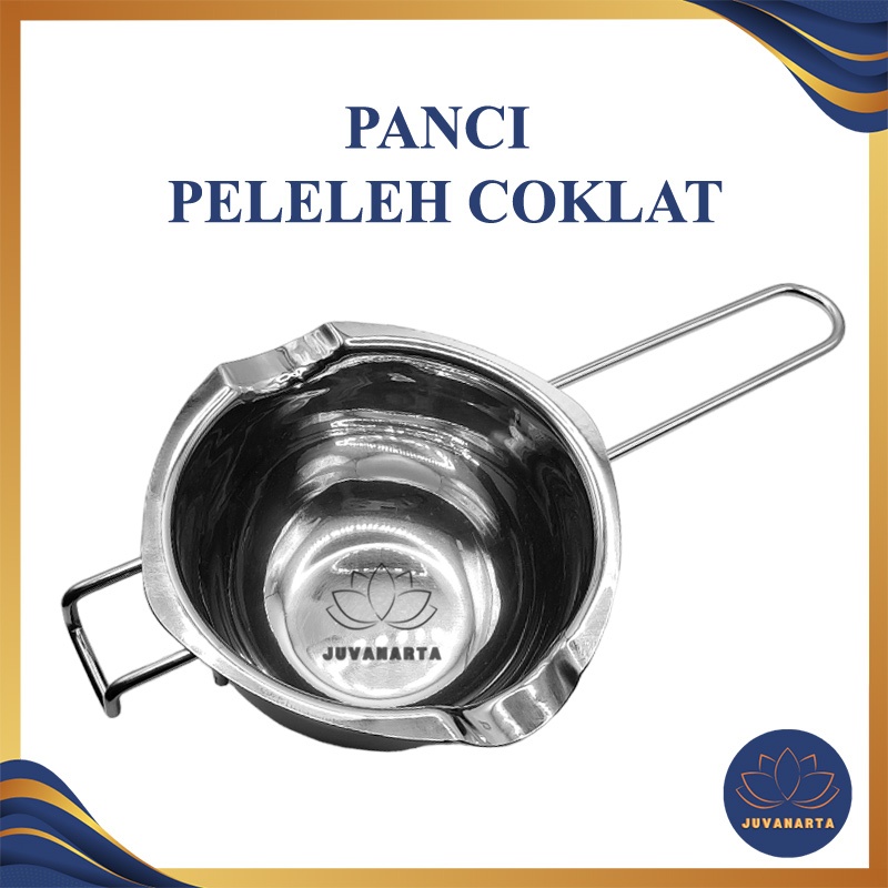 Pot Peleleh Coklat Panci Leleh Coklat Chocolate Melting Pot Stainless Steel