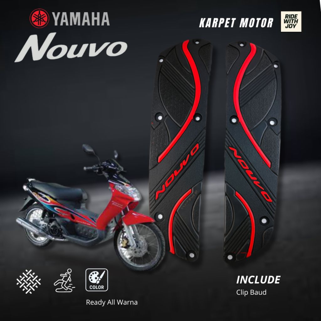 Karpet Motor NOUVO Lele / Floor Mat Nouvo / Aksesoris Nouvo