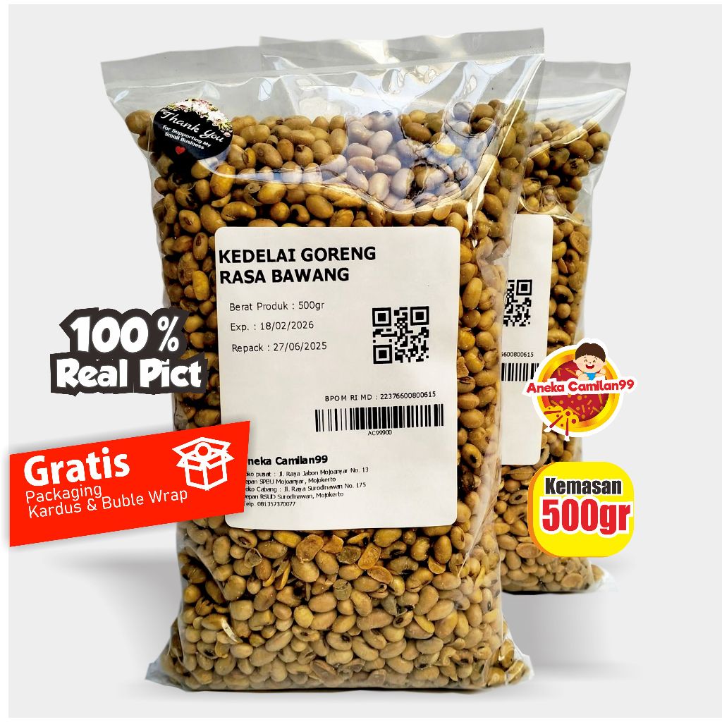 

Kacang Kedelai Goreng Bawang