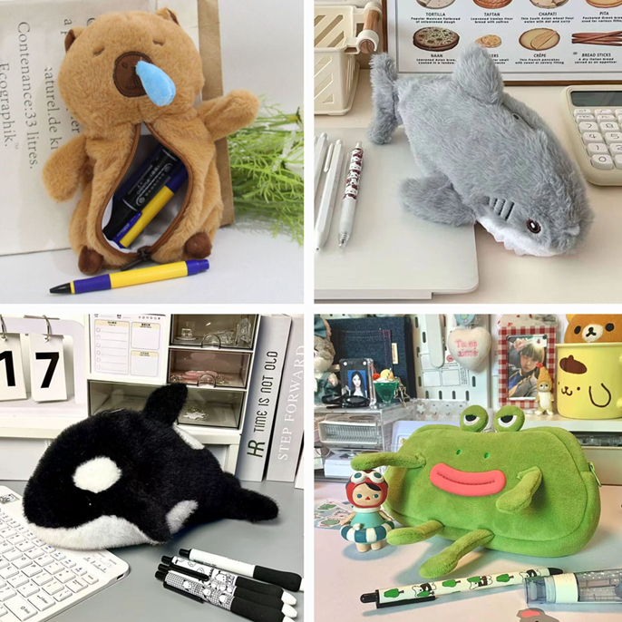 

TEMPAT PENSIL BONEKA ANIMAL BULU PLUSH / PENCIL CASE CUTE ANIMAL PLUSH