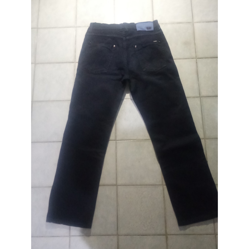JEANS PANJANG HITAM VINTAGE DENIM HUGO