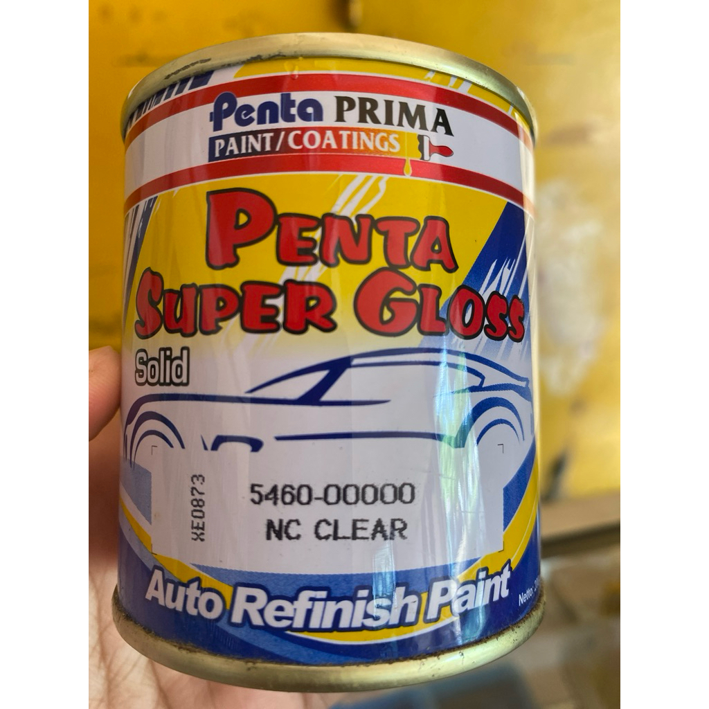 Cat Penta Super Gloss 200 gr Warna Clear