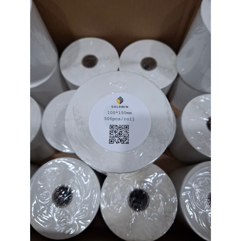 

Kertas Labe Thermal A6 ROLL 100x150mm 500 Lembar