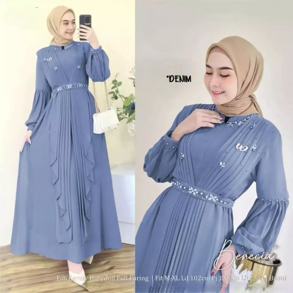 Benecia Maxy Dress Gamis Ceruti Babydoll