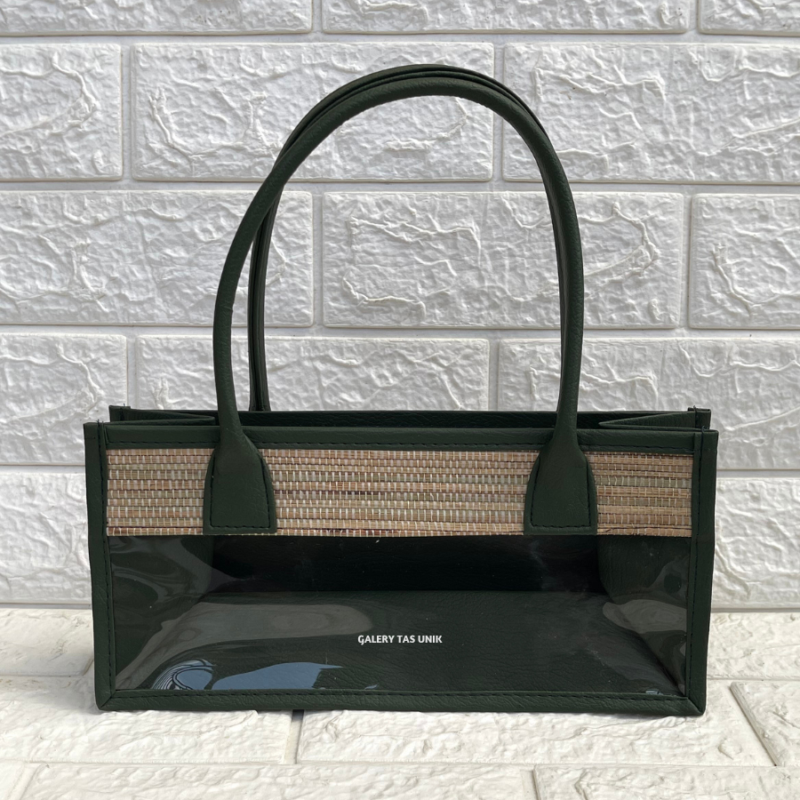 

Tas Hampers Mika Mendong (Hijau Army) Untuk 3 Toples Silinder Keranjang Parcel Hari Raya