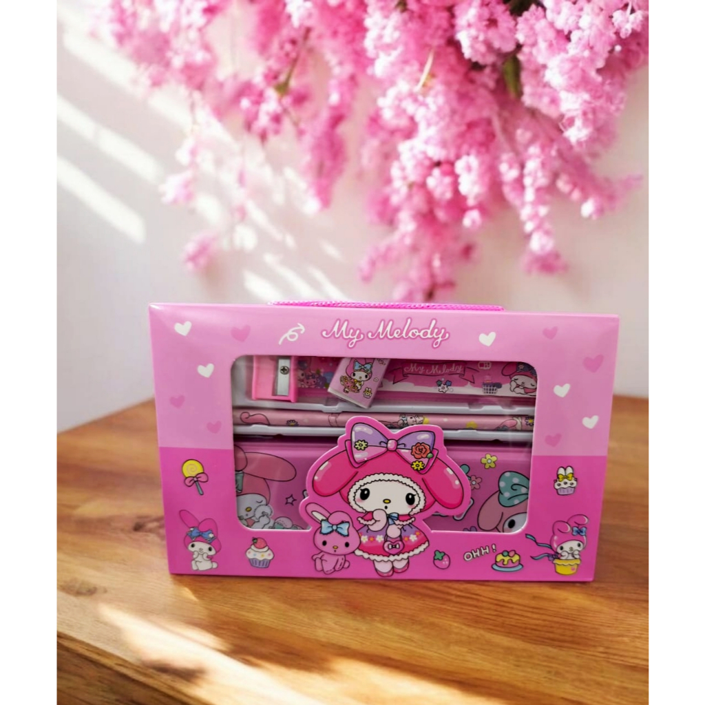 

kado /hampers Paket Alat Tulis Sekolah 5 in 1 – Ready Karakter Lucu