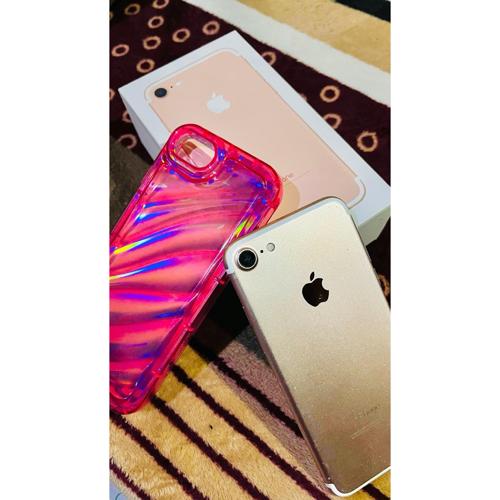 IPHONE 7 32GB INTER ROSE GOLD SECOND MASIH BAGUS PLUS BOX