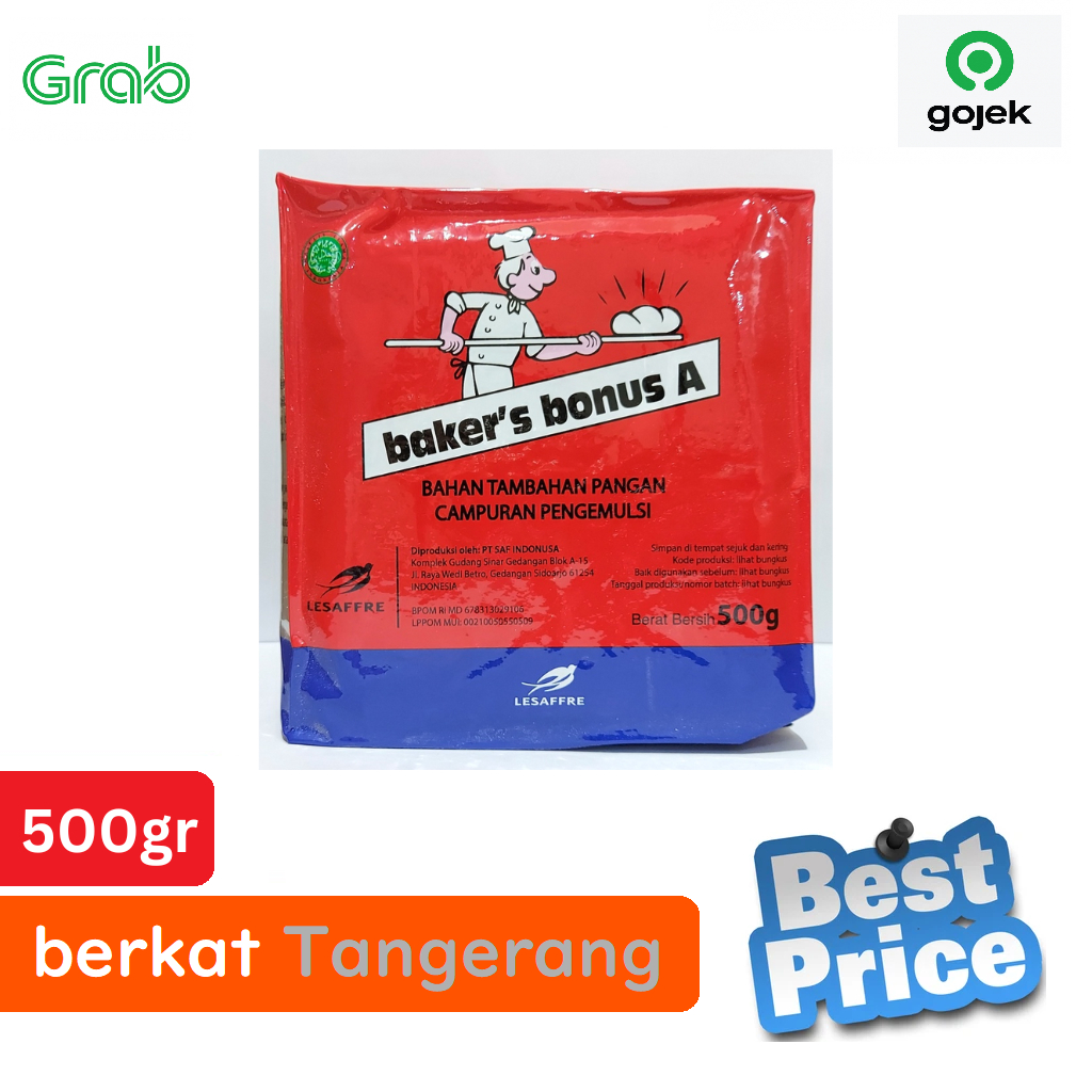 

Baker's Bonus A Pengembang & Pelembut 500gr