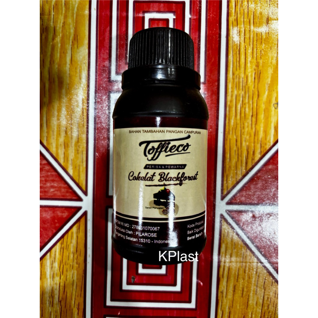 

Perisa Pewarna Toffieco Cokelat Blackforest 100 gram