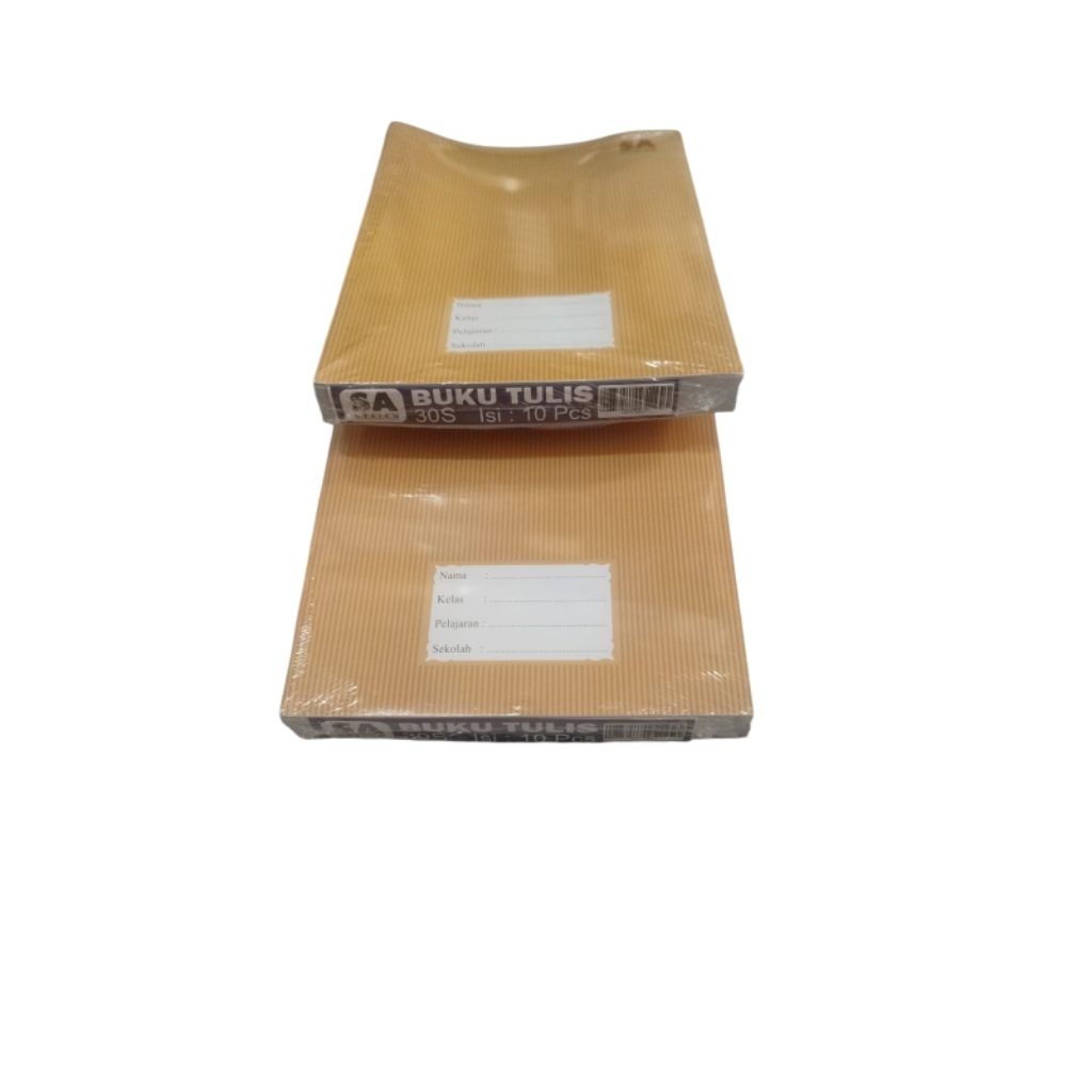 

Buku Tulis SA 30 Lembar Isi 10 Buku - Cover Coklat Polos - Alat Tulis Kantor/ATK Murah Medan