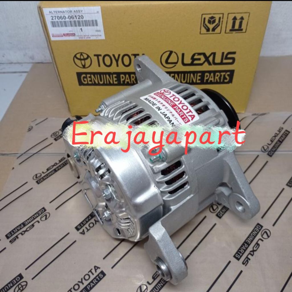 dinamo ampere cas alternator assy 80A toyota kijang 7k kapsul efi 1.8 1800cc 80 ampere original japa