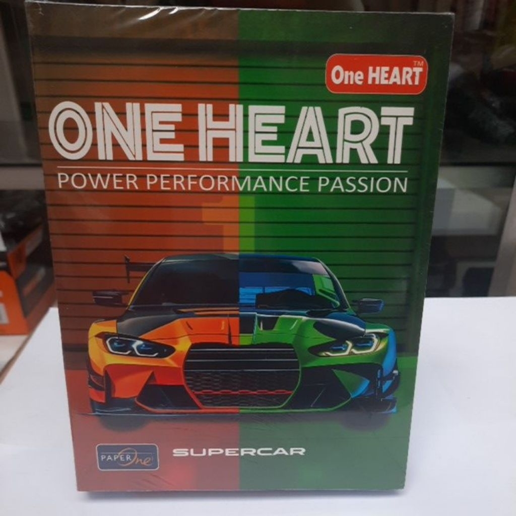 

Buku tulis One heart motif cowok isi 38 lembar/ 1 pak isi 10 buku