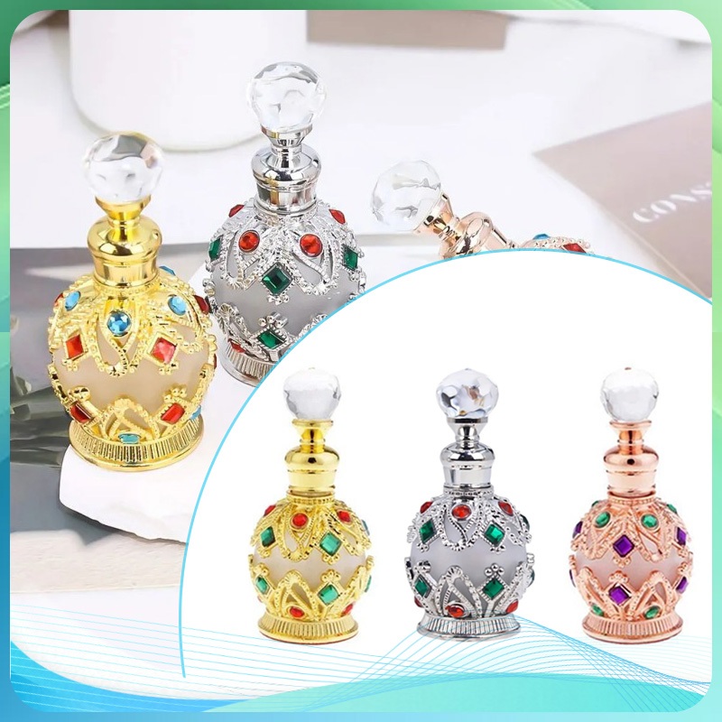 Botol Parfume Kosong Botol Parfum Arab Mewah Arab 15ml Botol Parfum Refillable