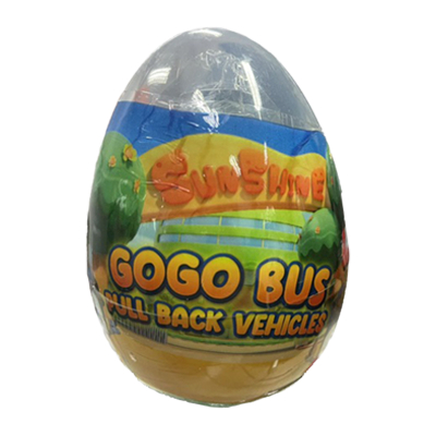 Gogo Bus Mainan Mobil Anak Pull Back Assorted 1 pcs (RANDOM)