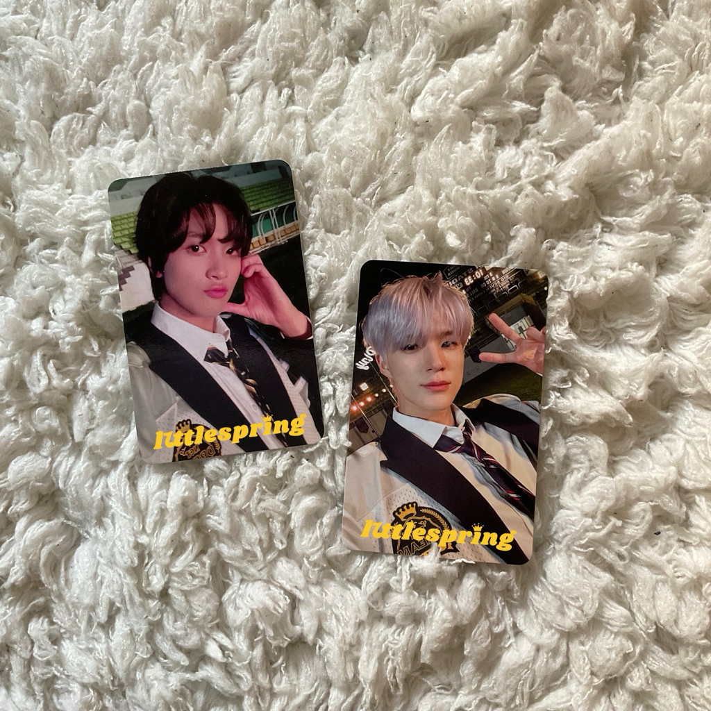 PHOTOCARD OFFICIAL NCT DREAM QR ISTJ JENO, HAECHAN