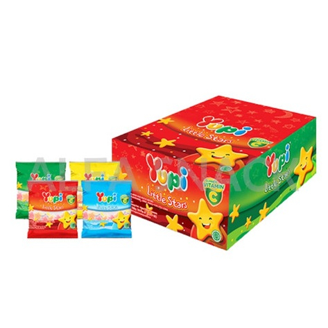 

Permen Yupi Little Star Box isi 24 pcs @7gr / Yupi Kotak
