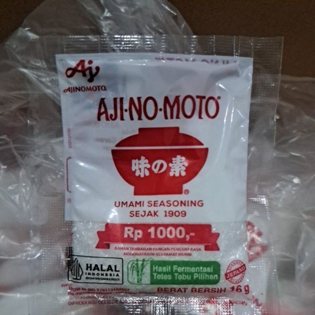 

ajinomoto 1000an micin 16gr per 5pcs