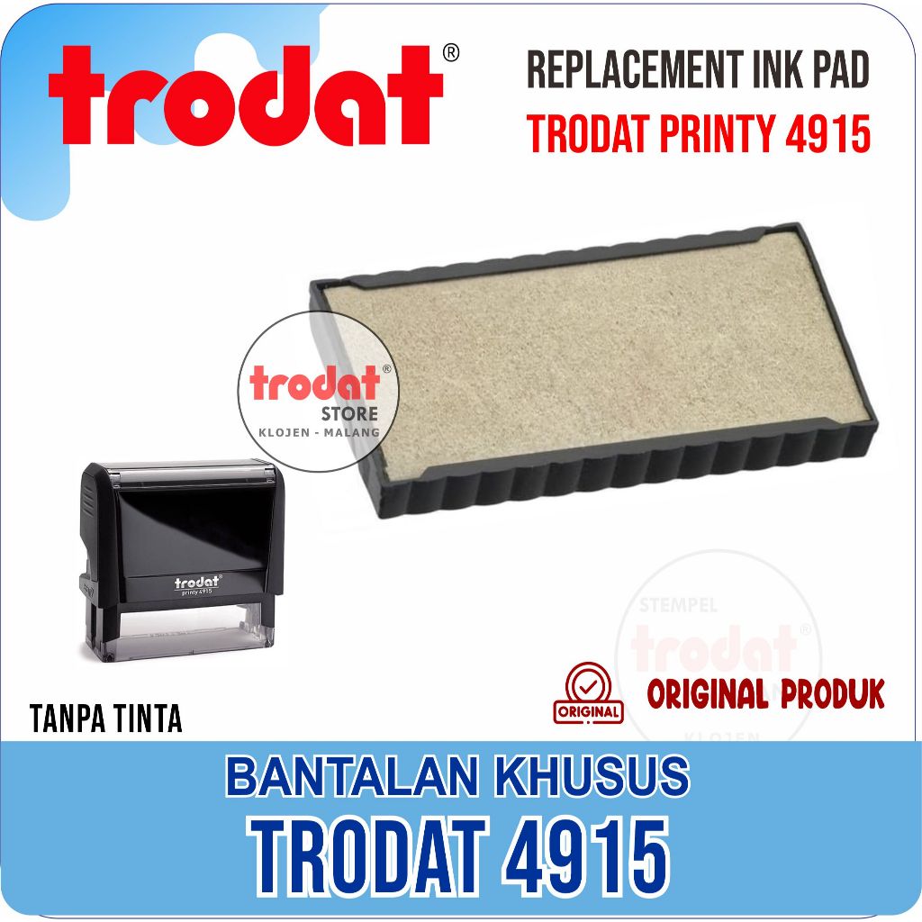 

Swop Pad Trodat 4915 / ink-cartridges pad TRODAT/ Bantalan Khusus Stempel TRODAT