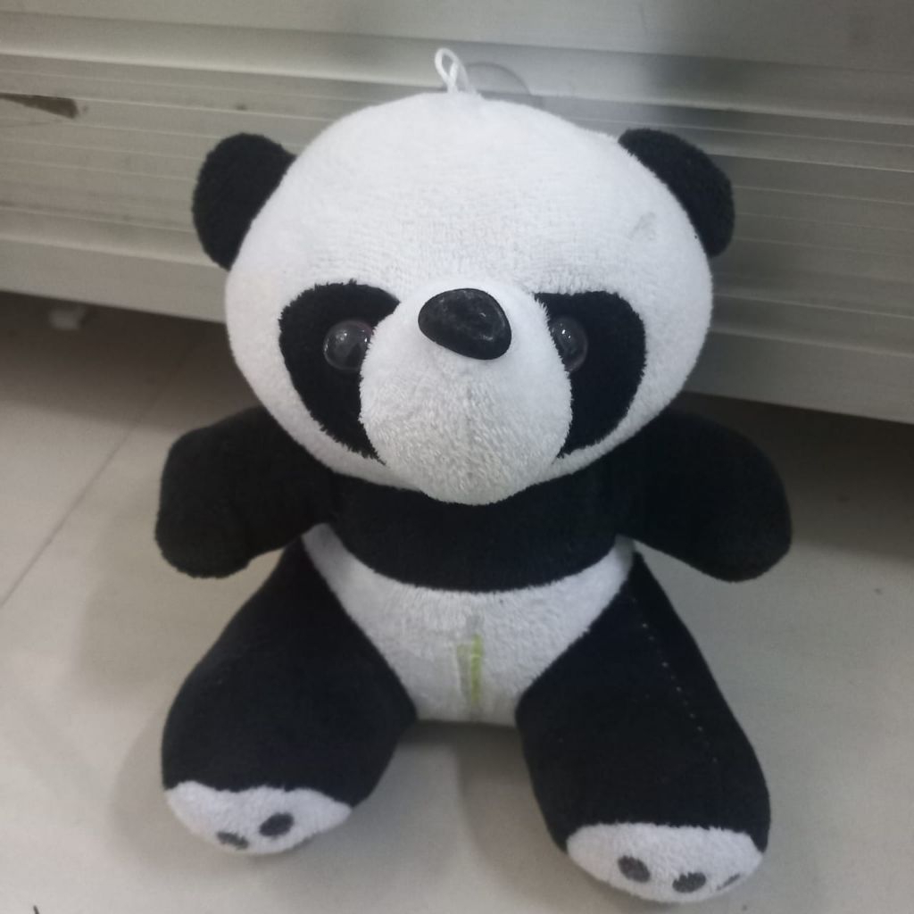 boneka panda ukuran kecil boneka gantung