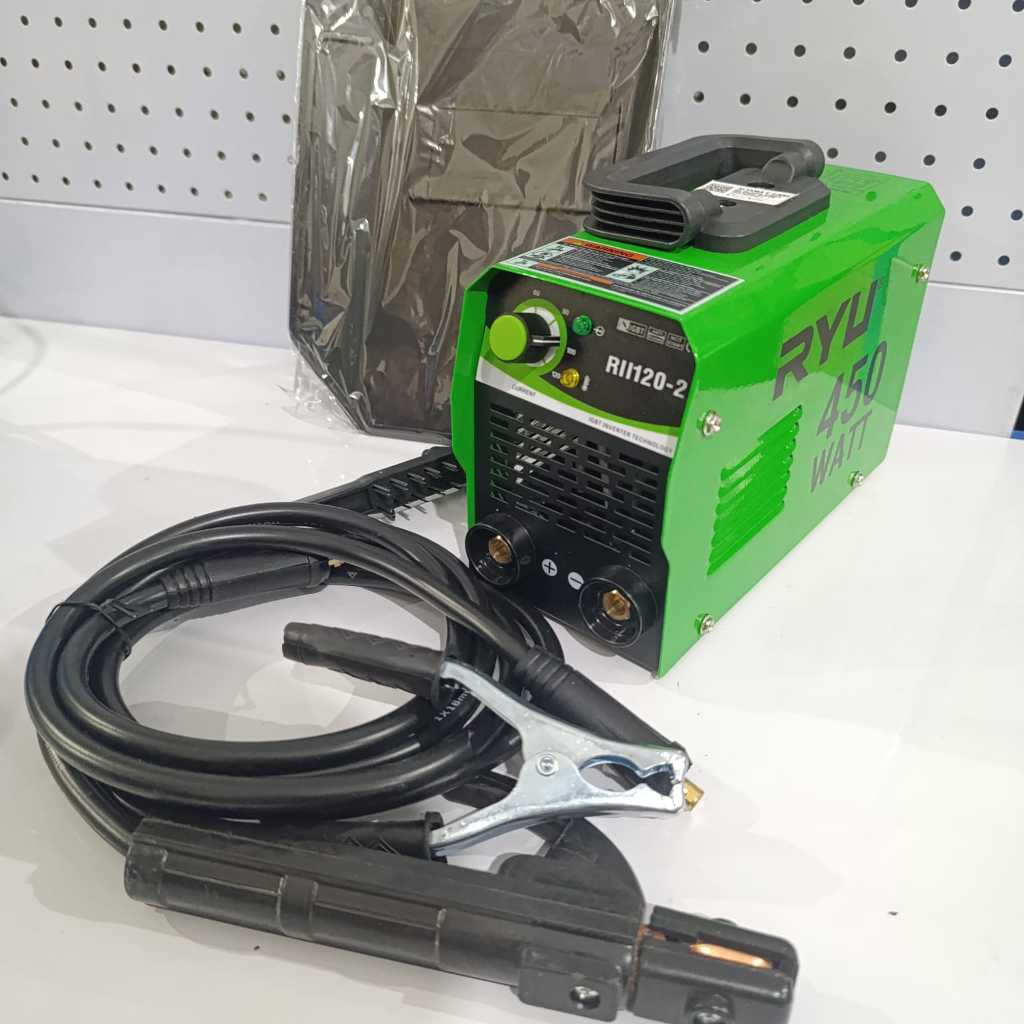 RYU Mesin Las Listrik 450 watt Ryu Mesin Las Listrik 450watt Inverter / 450 Watt RII 120-2/Ryu By Te