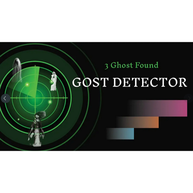 Ghost Detector, Radar sensor deteksi hantu setan iblis devil ghost
