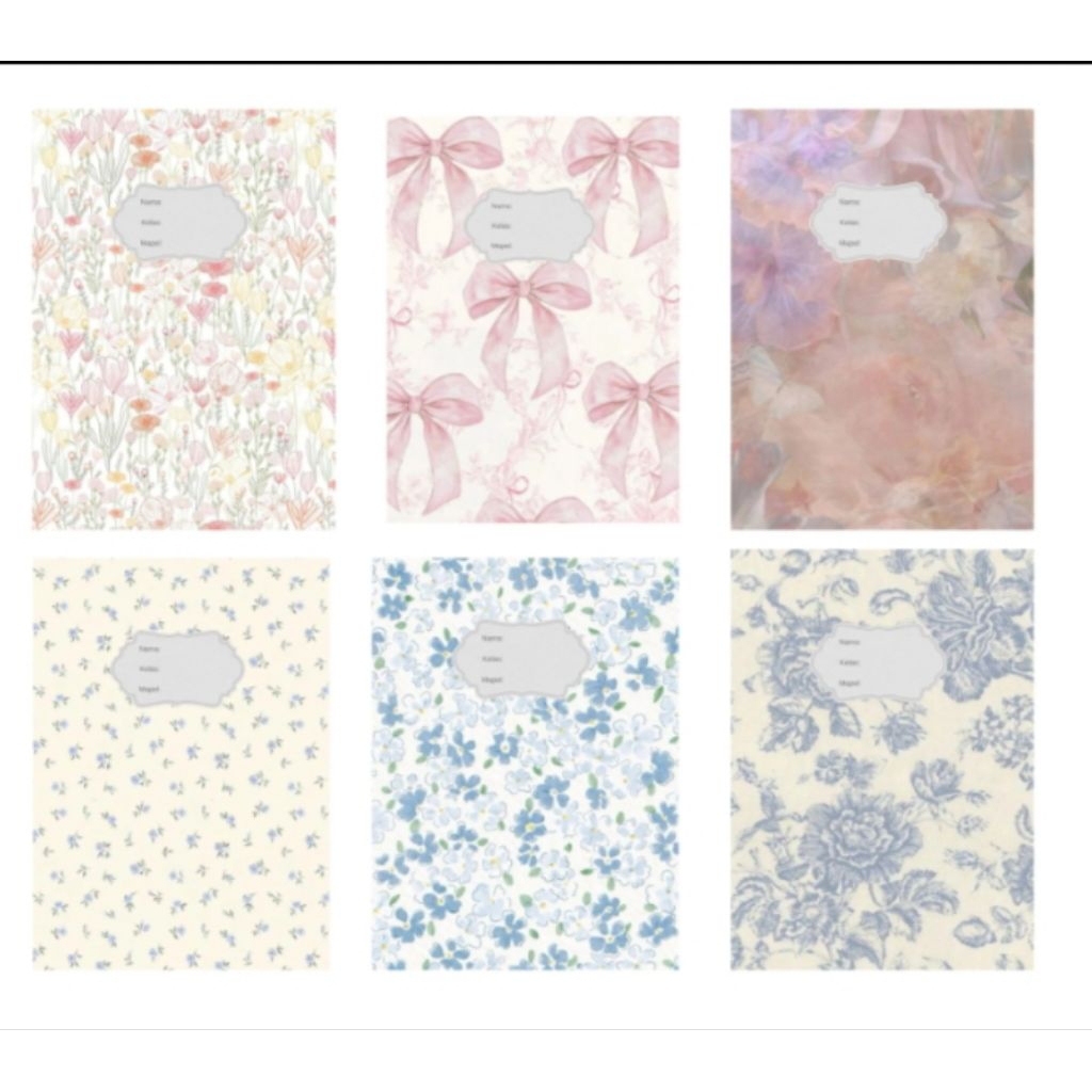 

(1 PAK 20 LEMBAR) SAMPUL BUKU AESTHETIC VINTAGE09 BEBAS REQUEST
